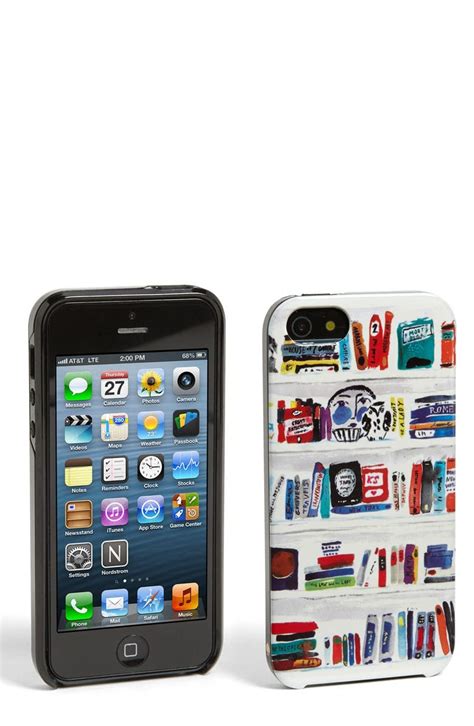 kate spade bookshelf iphone case.